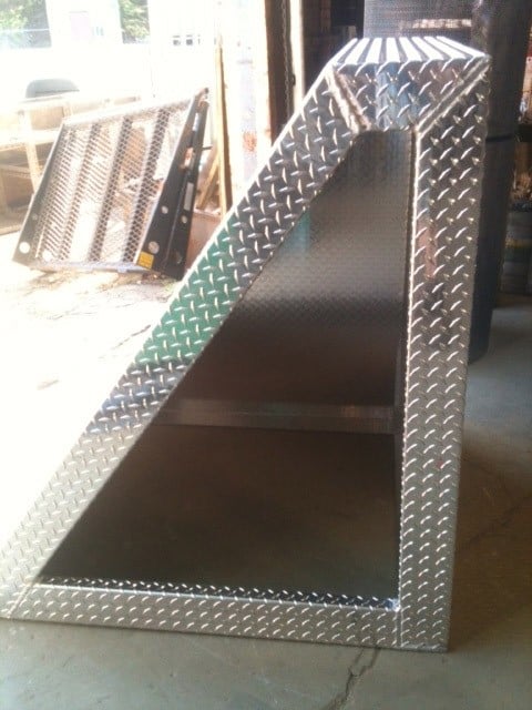 Custom aluminum loading ramps