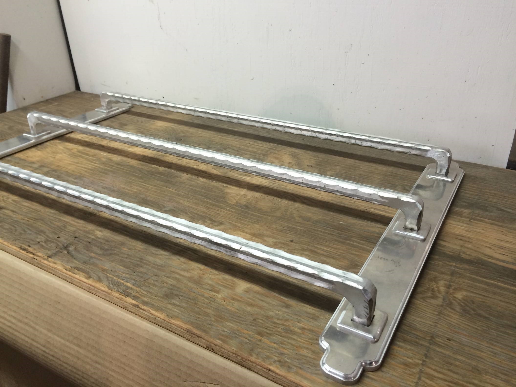 Aluminum security window bars