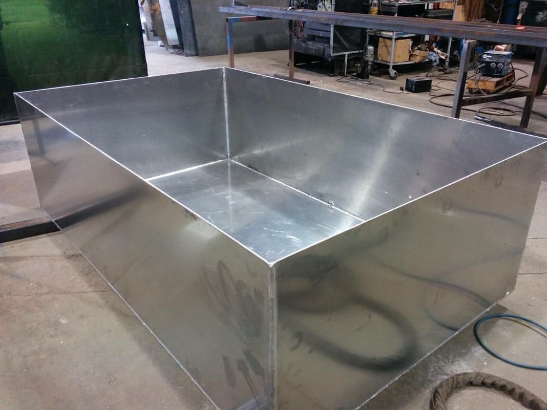 Aluminum design rendering and build