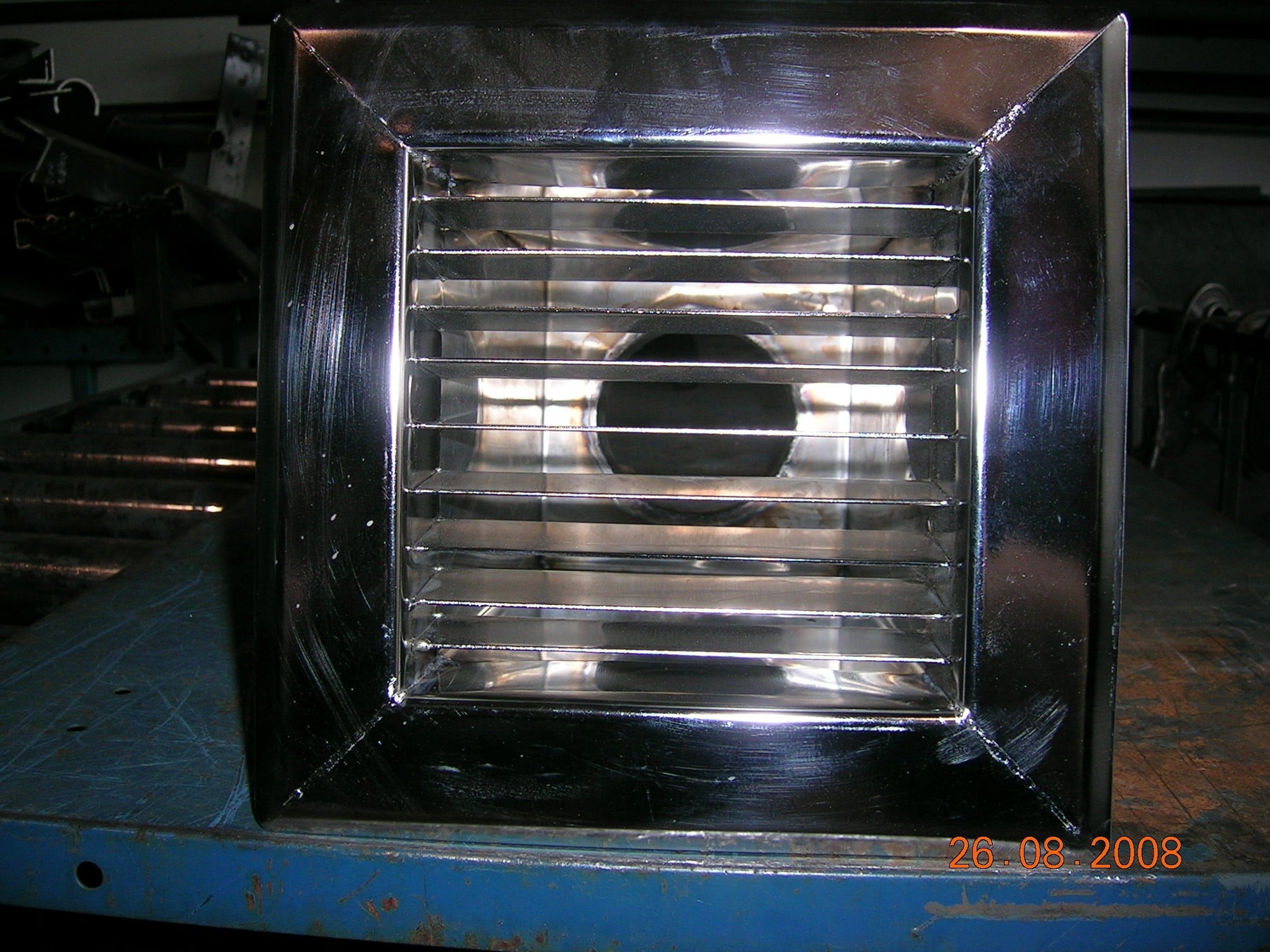 Stainless steel industrial railing