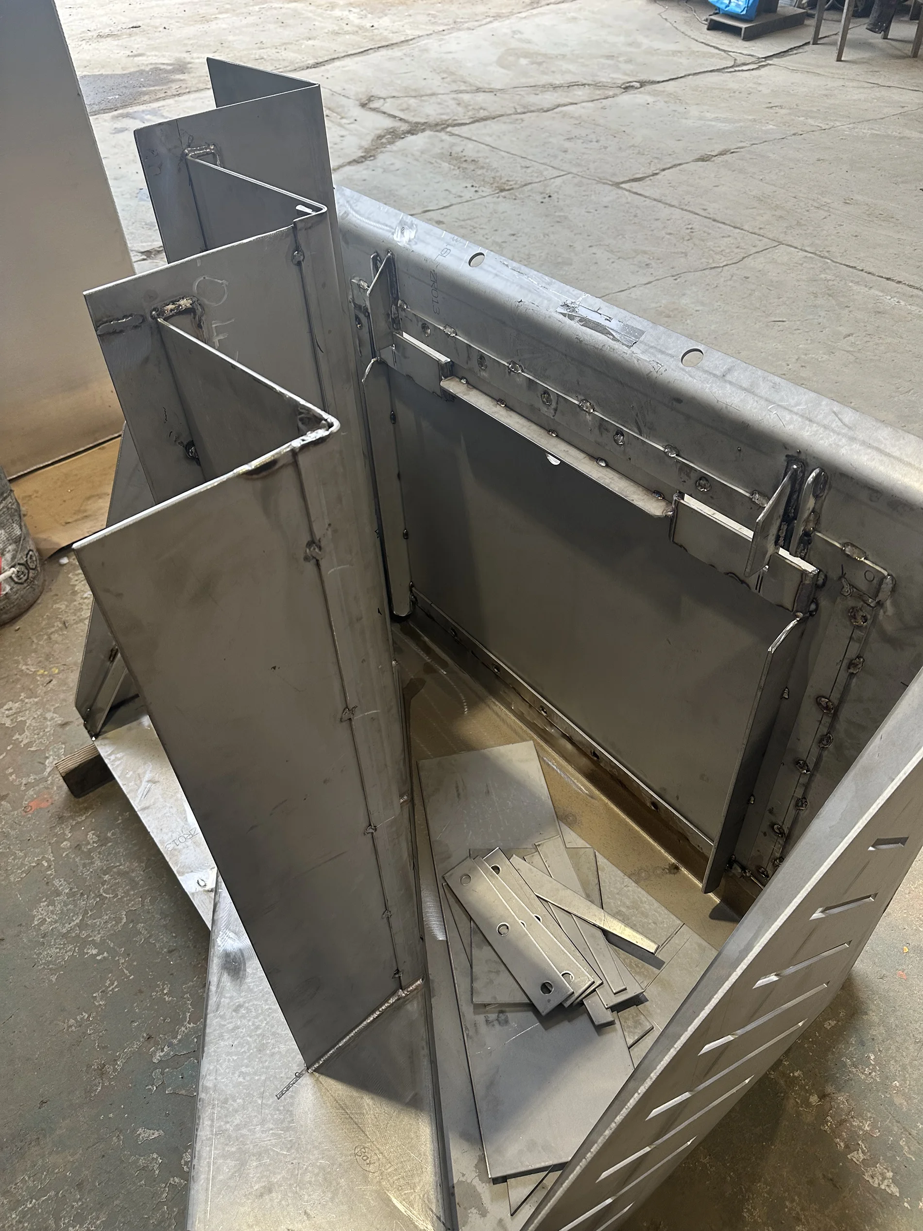 Stainless steel custom component