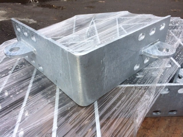 Steel metal working detail