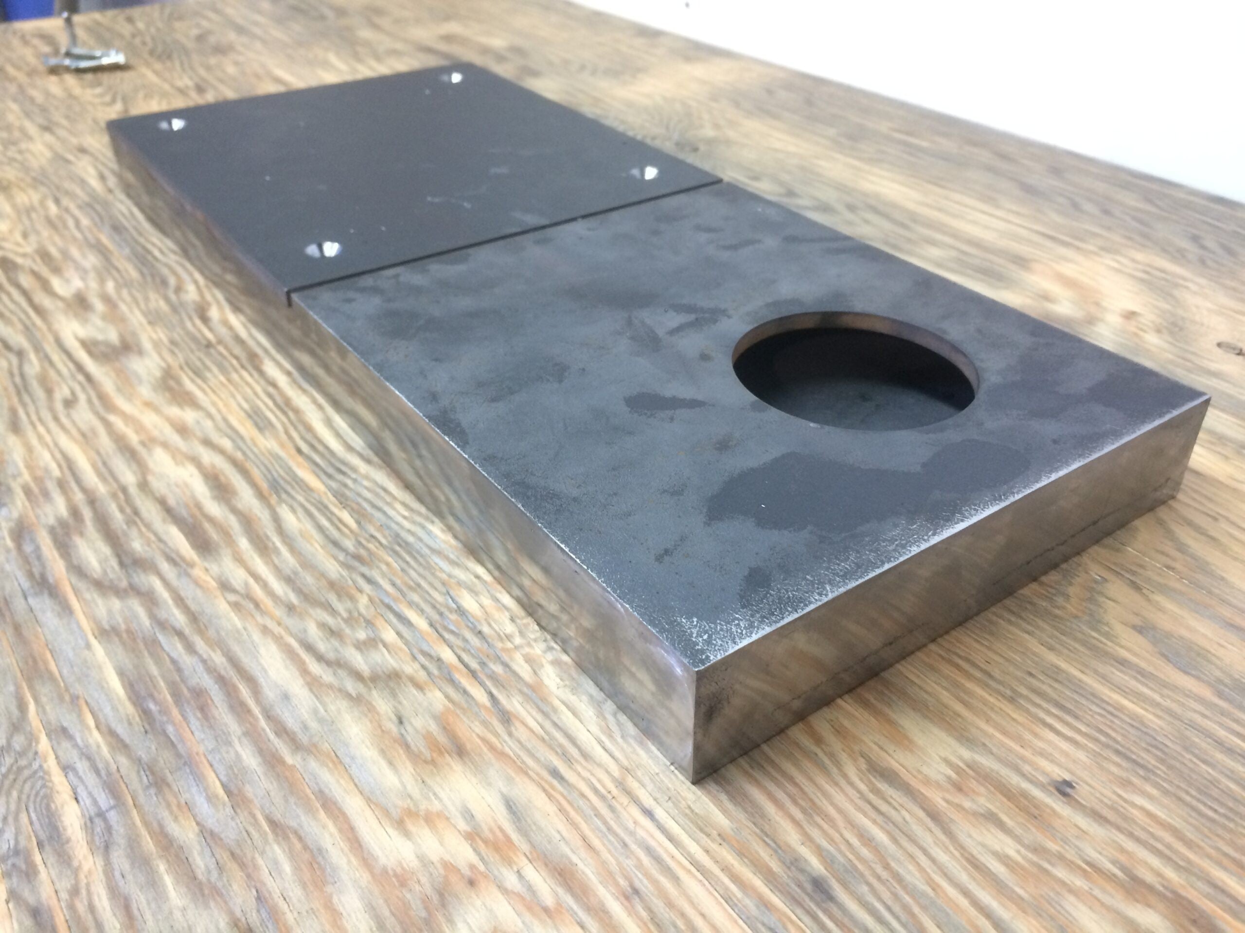 Steel parts ready for installation