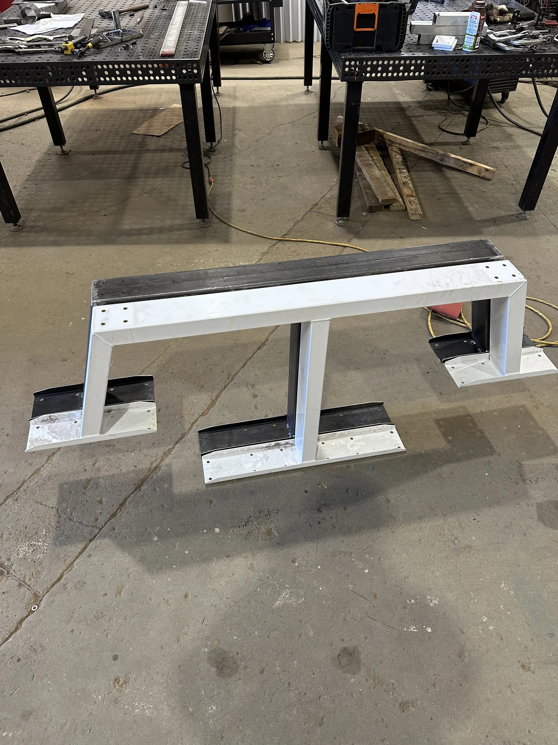 Custom metal fabrication heavy-duty component