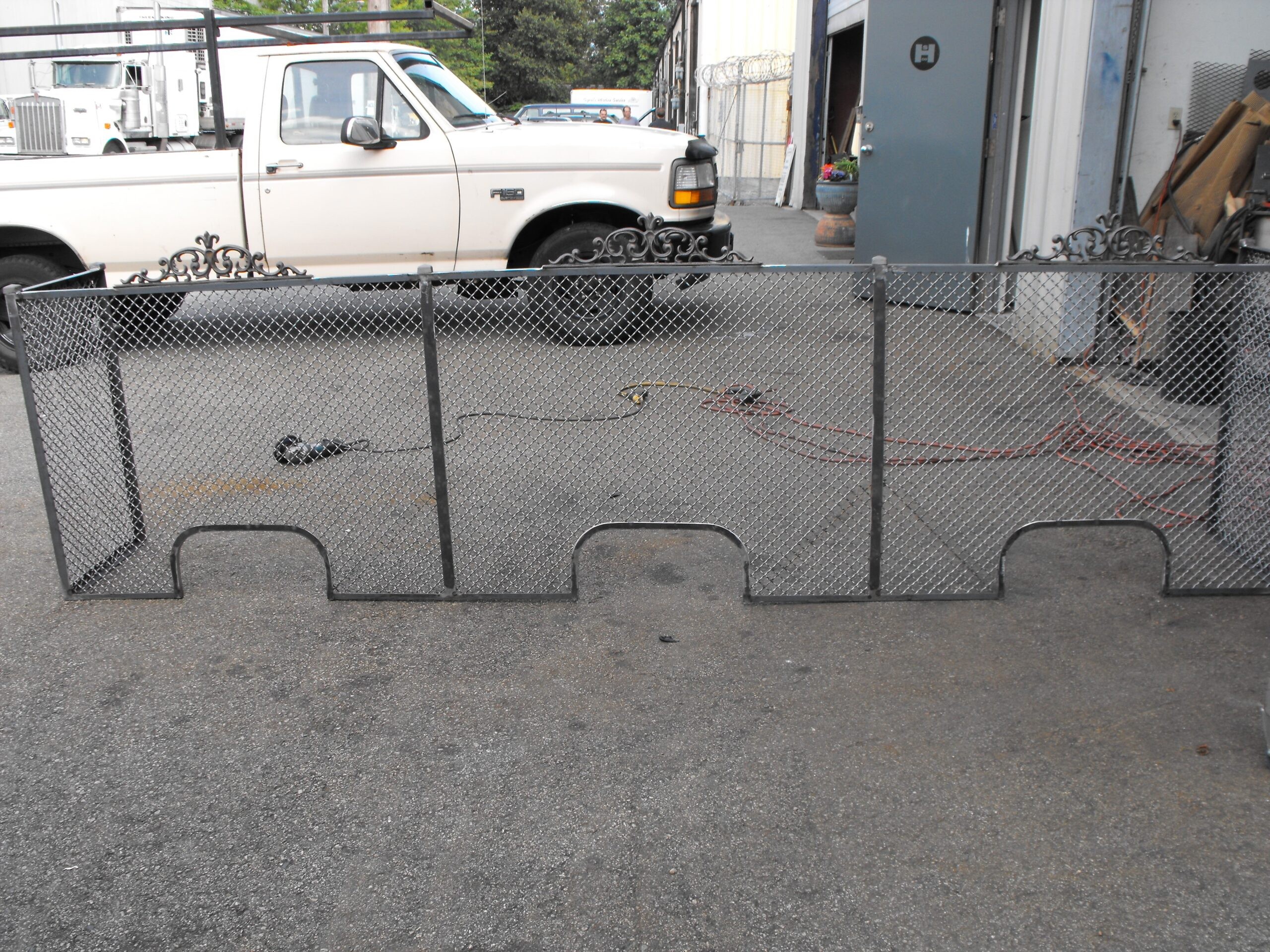 Heavy steel equipment build