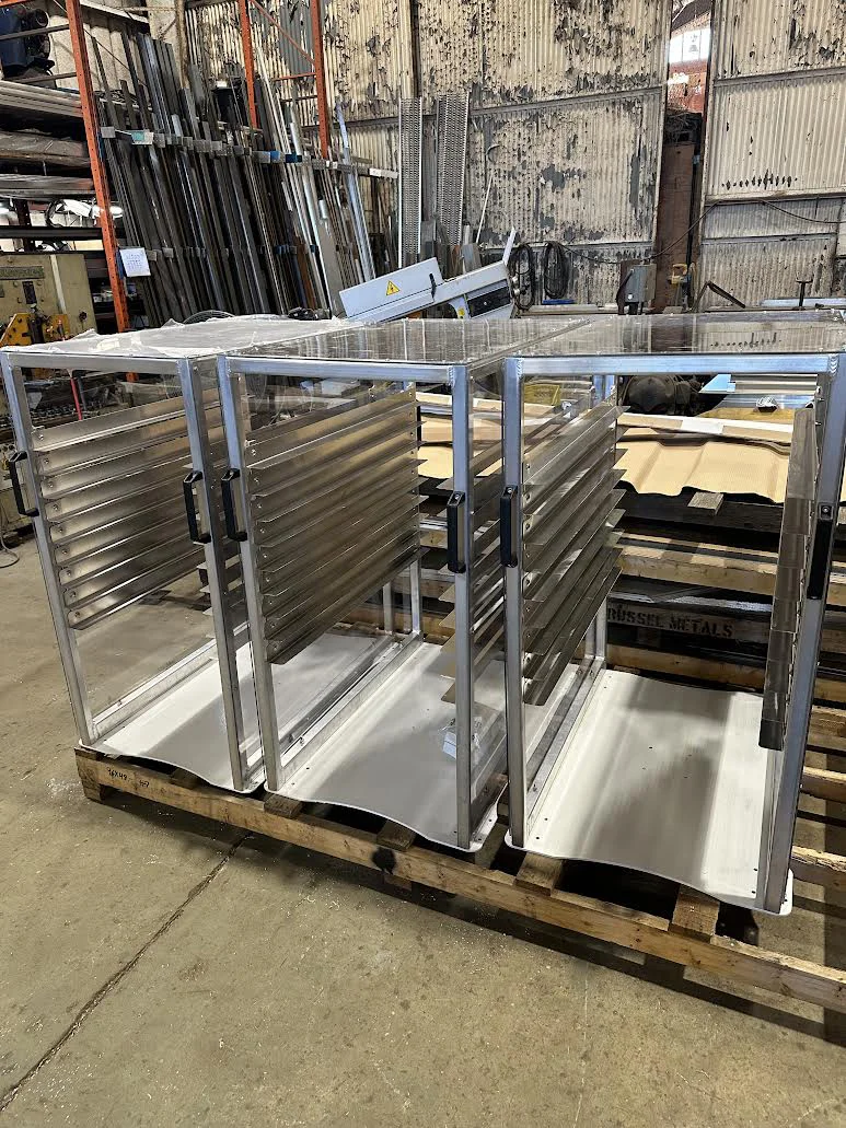 Custom metal fabrication structural frame