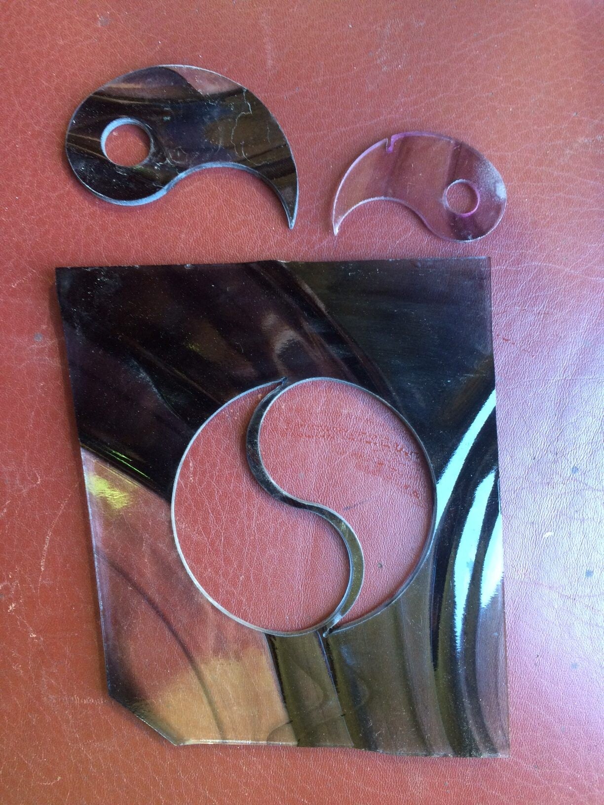 Water jet cut custom shape