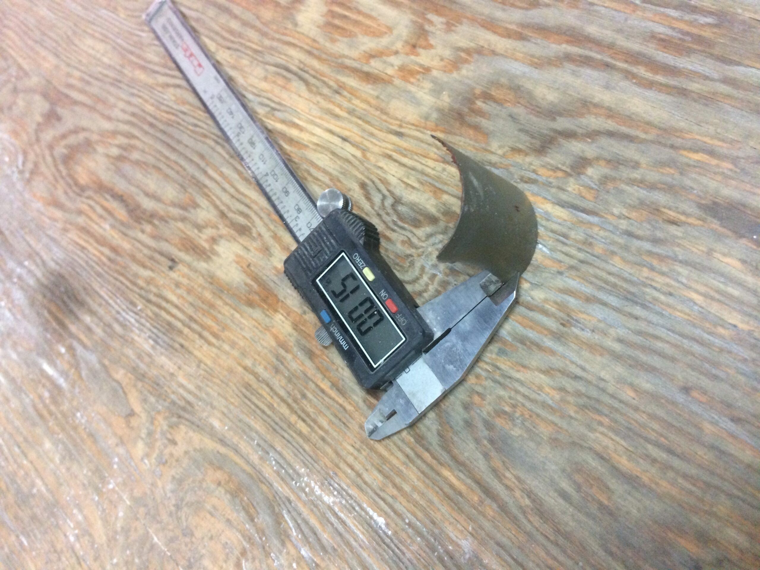 Steel shim plate precision cut